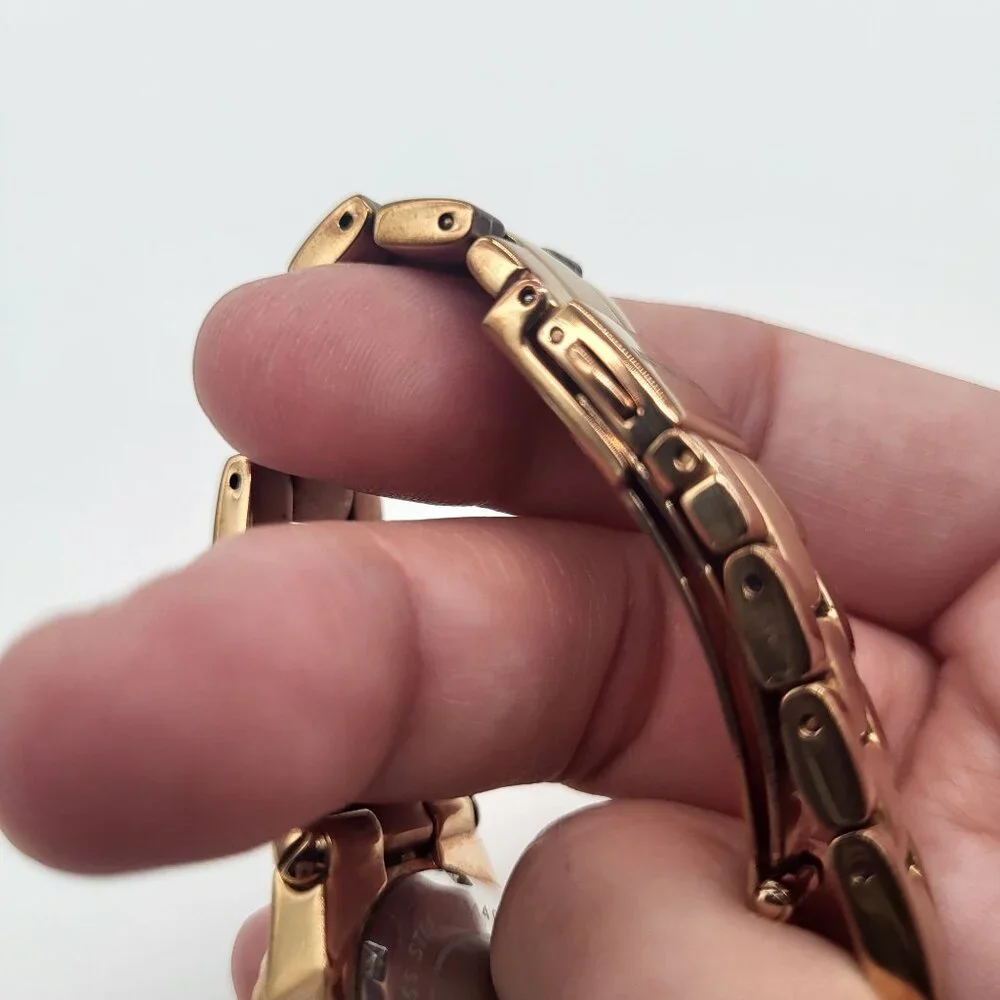 Michael Kors Women's Ritz MK5921 Rose Gold Stainless-Steel Quartz Watch - Picture 8 of 13